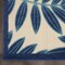 Homeroots 6 x 9 ft. Navy & Beige Leaves Indoor & Outdoor Area Rug 385233 - alternate 4